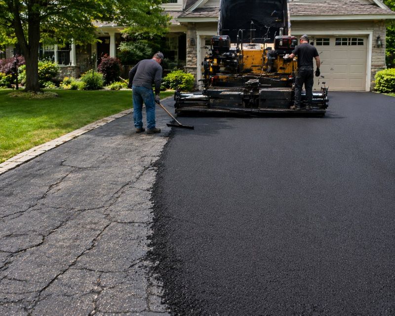 Asphalt Driveway Resurfacing in Columbus, OH