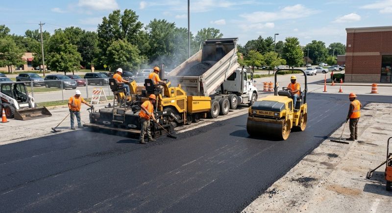 Asphalt Lot Paving in Savannah, GA