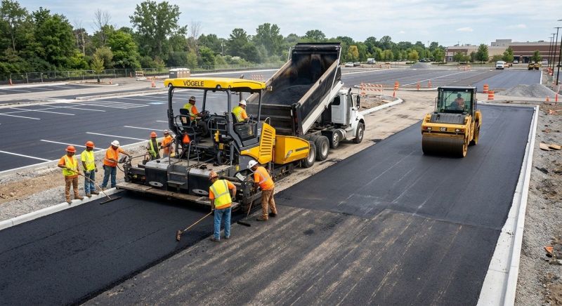 Asphalt Lot Paving in Little Rock, AR