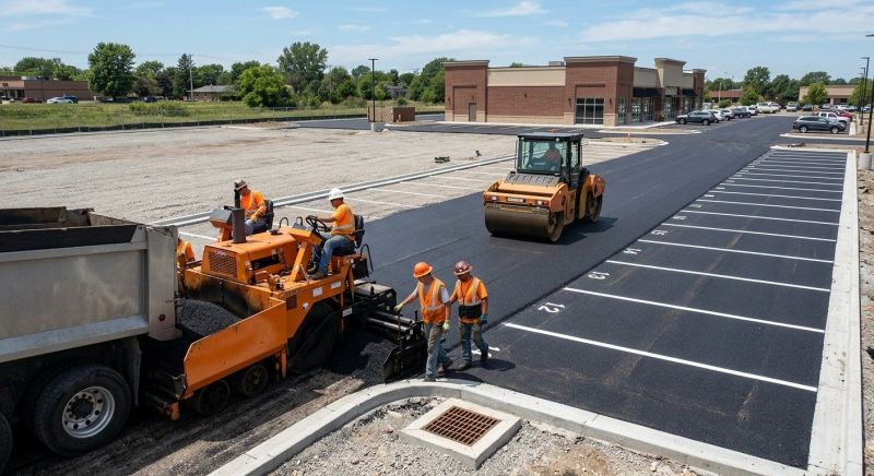 Asphalt Lot Paving in Little Rock, AR