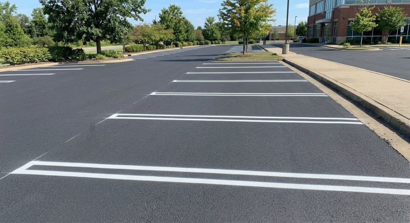 Asphalt Marking in Alpharetta, GA