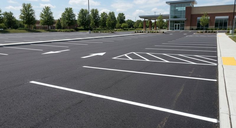 Asphalt Marking in Alpharetta, GA