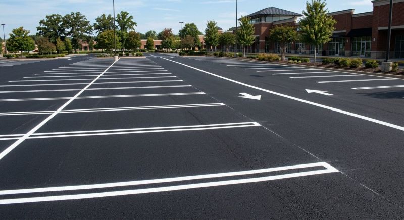 Asphalt Marking in Lawrenceville, GA