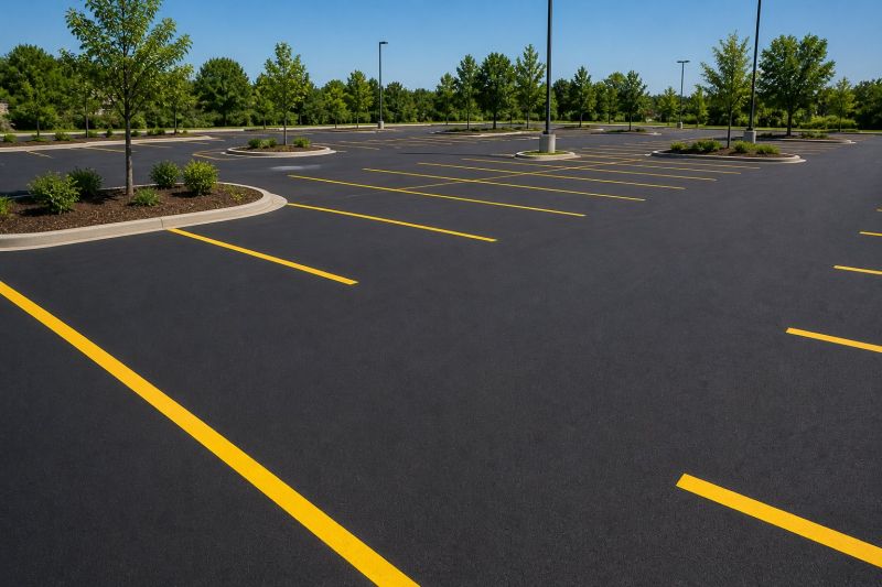 Asphalt Painting in Roswell, GA