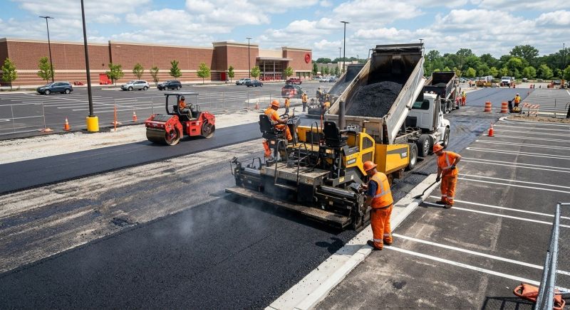 Asphalt Parking Lot Paving in Temecula, CA