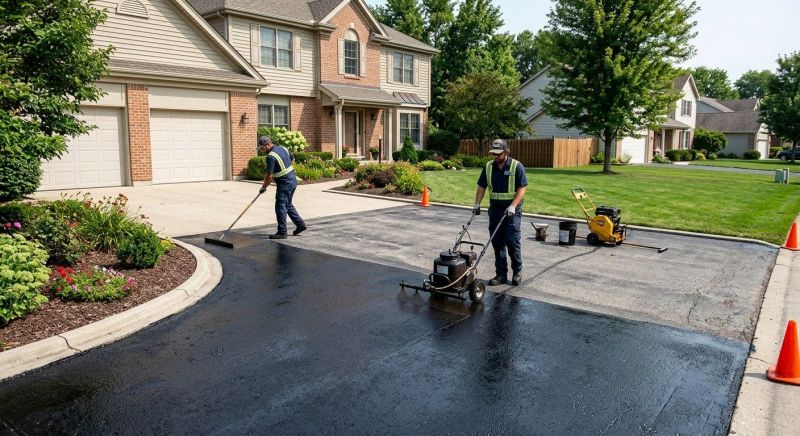 Asphalt Recoating in Denver, CO