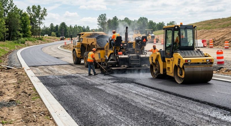 Asphalt Road Installation in Savannah, GA
