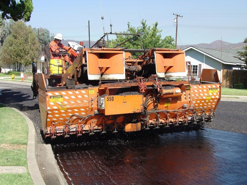 Asphalt Slurry Coating