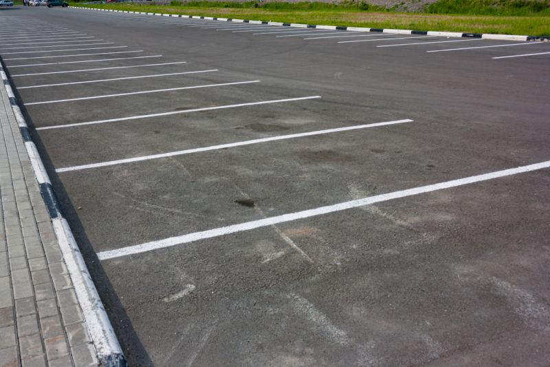 Asphalt Striping in Roswell, GA