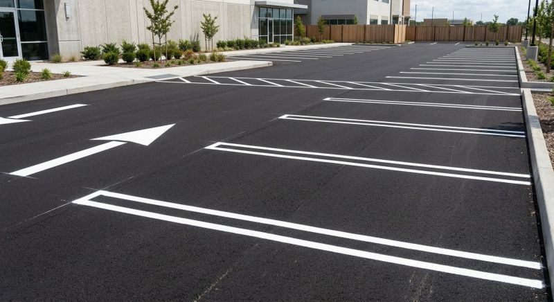 Asphalt Striping in Alpharetta, GA