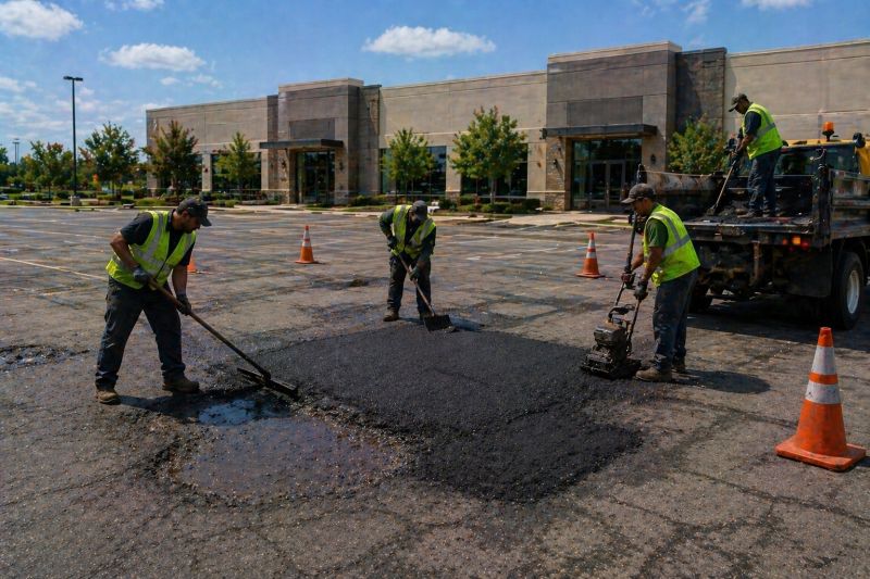Church Parking Lot Repair in Palm Springs, CA