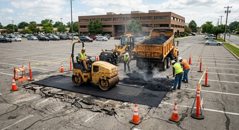 Commercial Asphalt Repair in San Diego County, CA