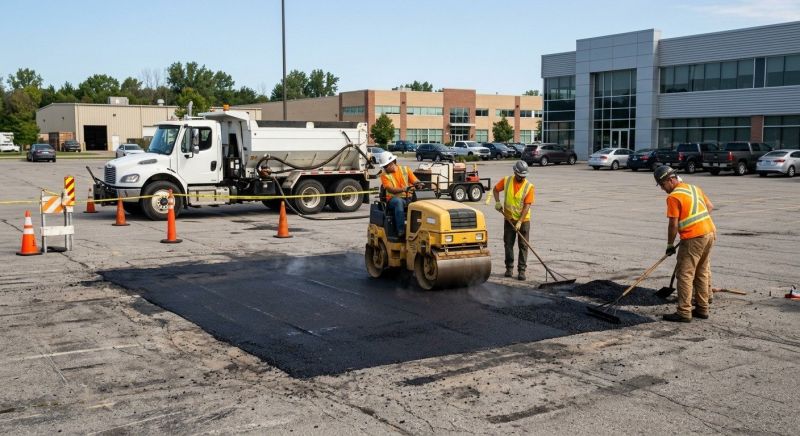 Commercial Pavement Repair in Conway, AR