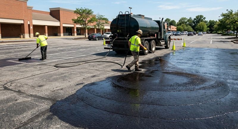 Commercial Pavement Sealing in Grand Rapids, MI