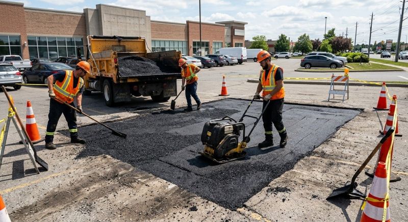 Commercial Paving Repair in Bluffton, SC