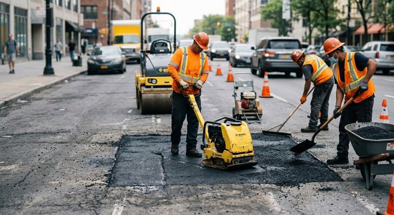 Commercial Pothole Repair in Pasadena, CA