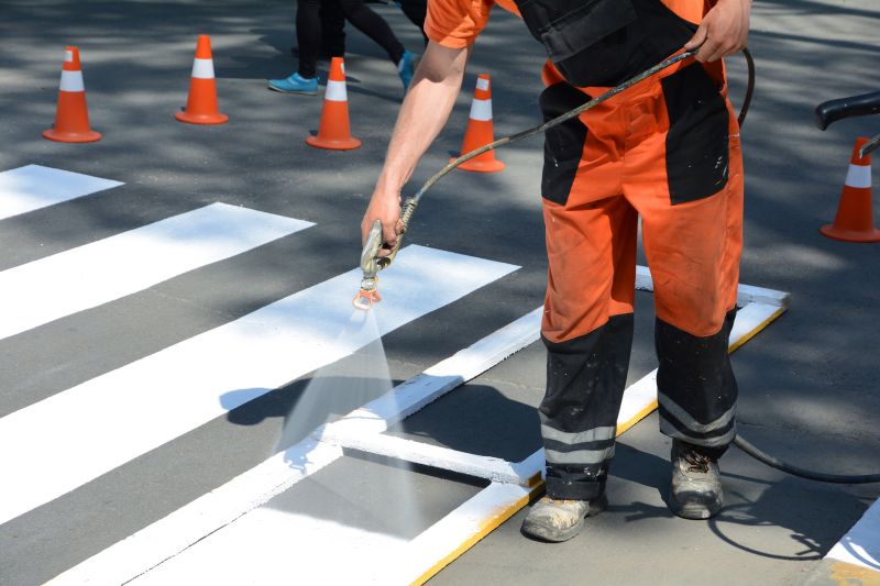 Crosswalk Marking Service in Roswell, GA