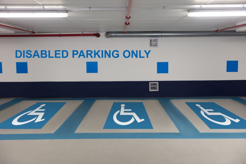Disability Parking Marking in Alpharetta, GA