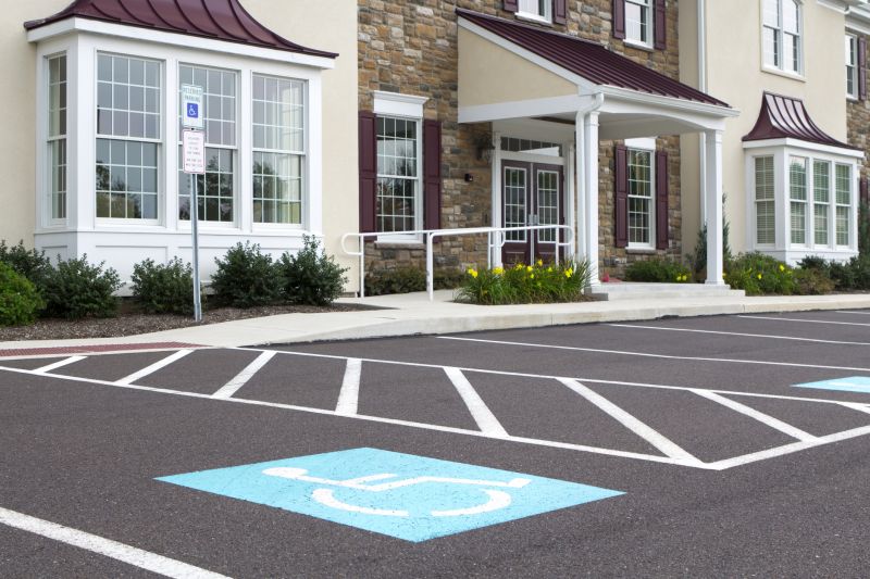 Disability Parking Marking in Suwanee, GA
