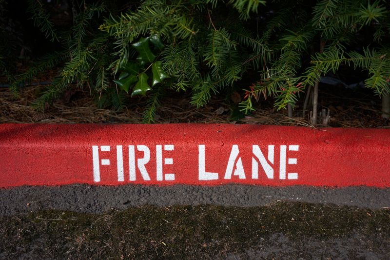 Fire Lane Marking in Alpharetta, GA