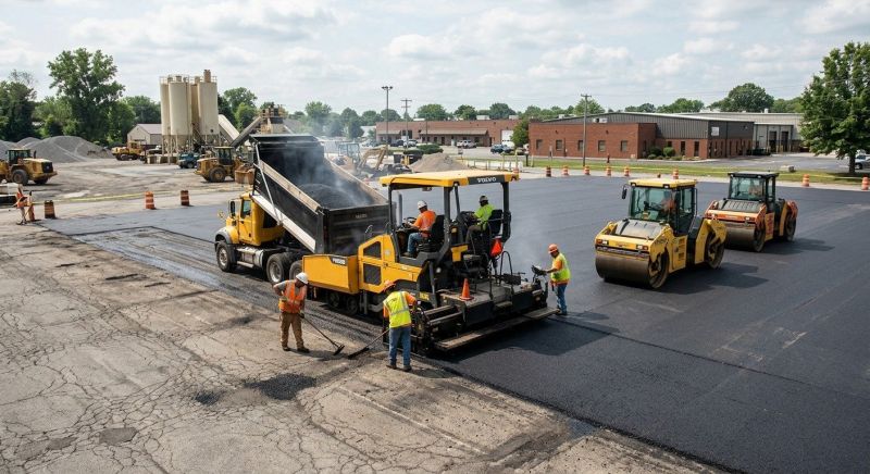 Industrial Asphalt Paving in Savannah, GA