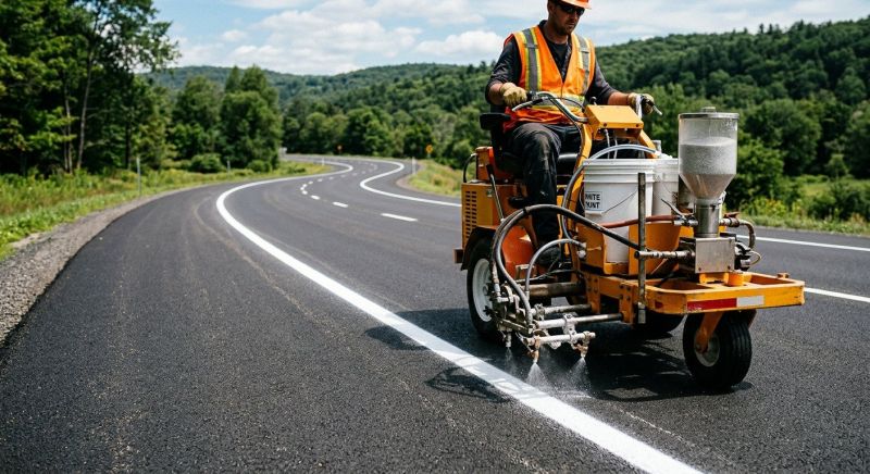Line Striping Service in Roswell, GA