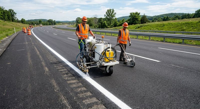 Line Striping Service in Suwanee, GA