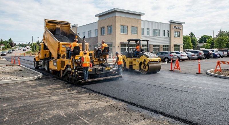Lot Paving in Little Rock, AR