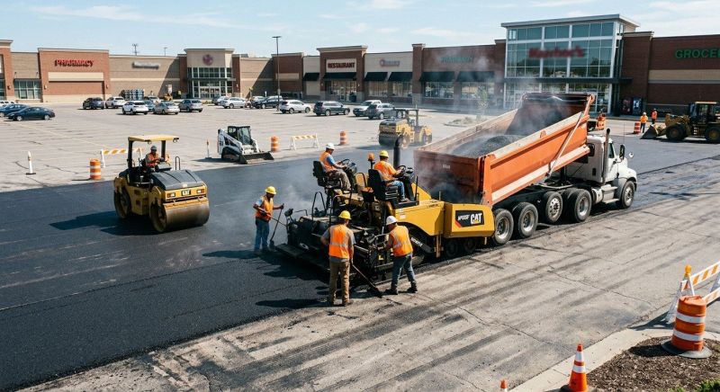 Lot Paving in Little Rock, AR