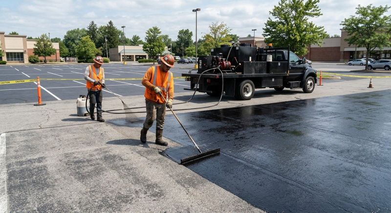 Lot Sealcoating in Denver, CO