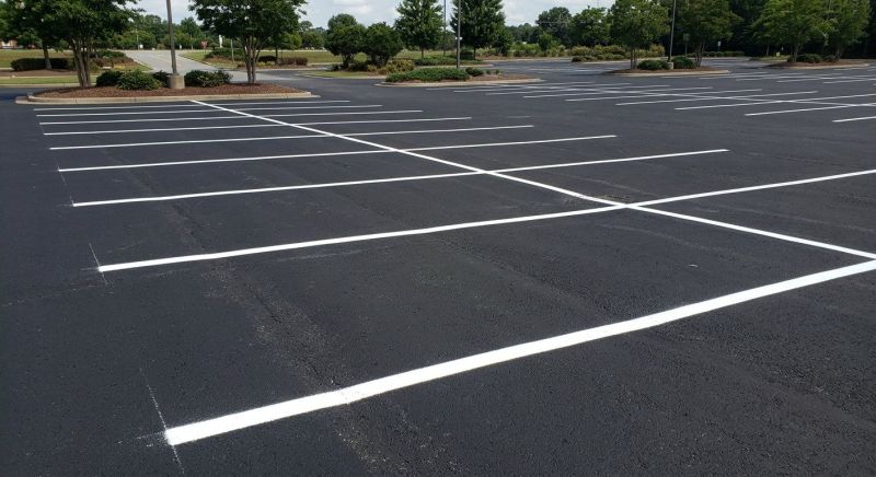Parking Area Striping in Lawrenceville, GA