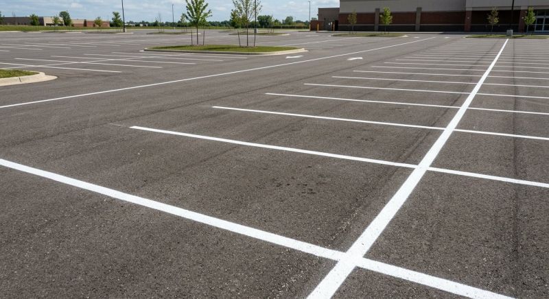 Parking Line Painting in Lawrenceville, GA