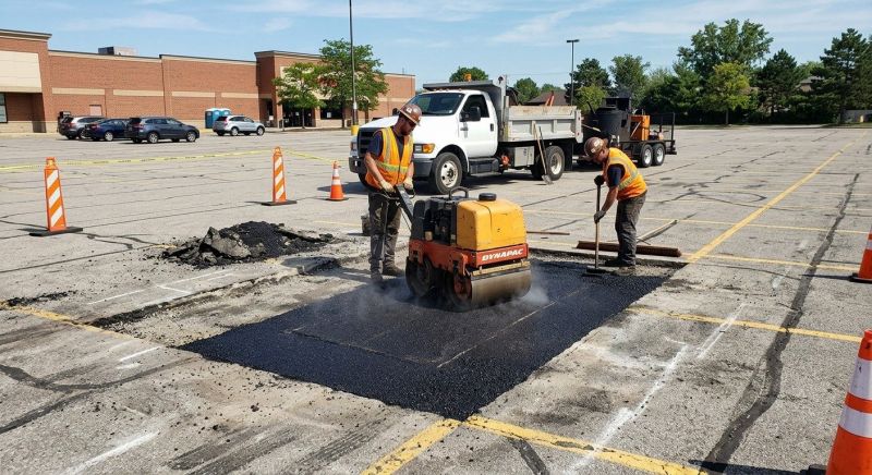 Parking Lot Repair in Bluffton, SC