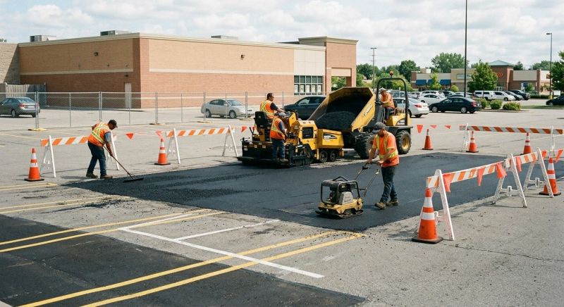 Parking Lot Repair in Pasadena, CA