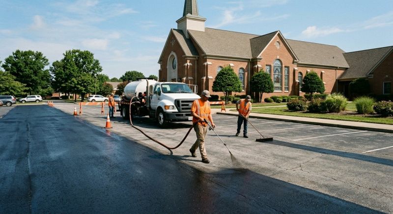 Parking Lot Resurfacing in Sarasota, FL