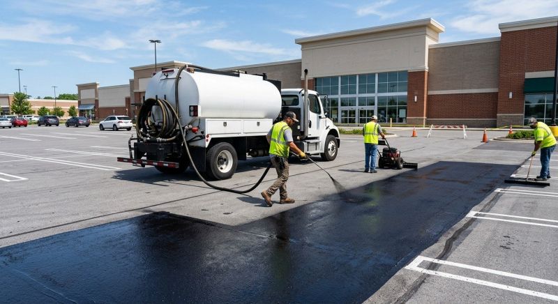 Parking Lot Sealcoating in Miami Dade County, FL