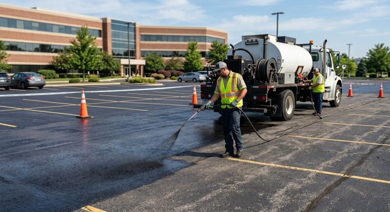 Parking Lot Sealcoating in Tampa, FL
