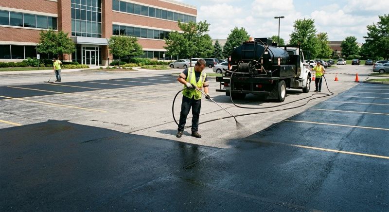 Parking Lot Sealcoating in Tampa, FL