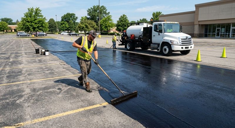Parking Lot Sealcoating in Tampa, FL