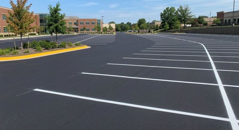 Parking Lot Striping in Suwanee, GA