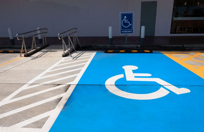 Parking Space Marking in Suwanee, GA