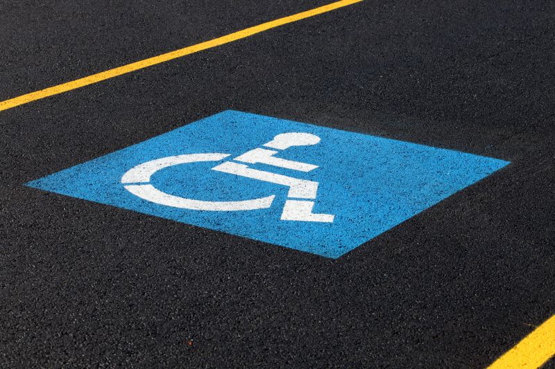 Parking Space Marking in Lawrenceville, GA