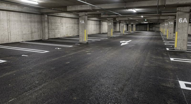 Parking Space Marking in Lawrenceville, GA