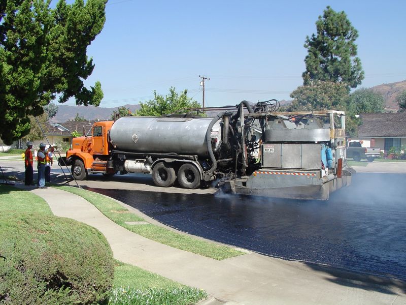 Products For Asphalt Slurry Coatings in use