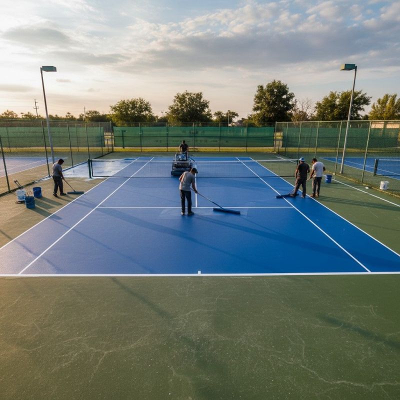 Sports Court Resurfacing in Grand Rapids, MI