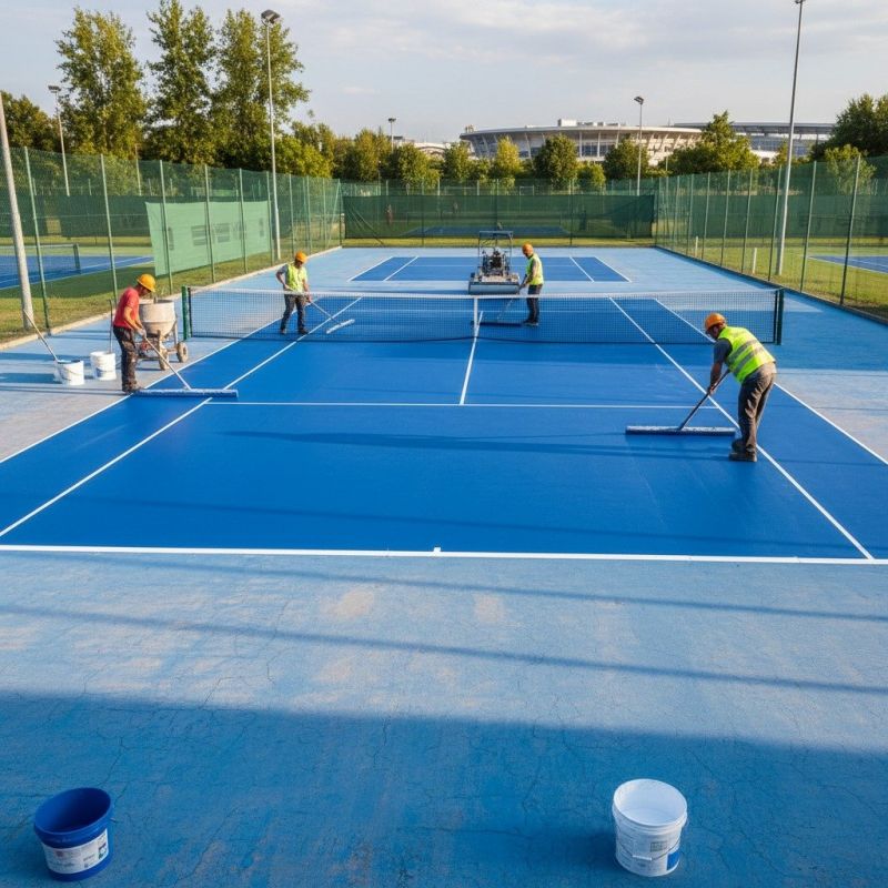 Sports Court Resurfacing in Fort Myers, FL