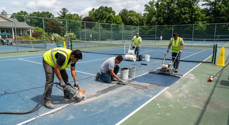 Sports Court Resurfacing in Sarasota, FL