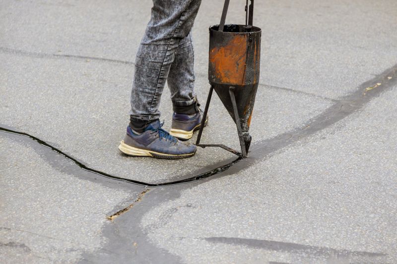 Asphalt Crack Sealing in Miami Dade County, FL