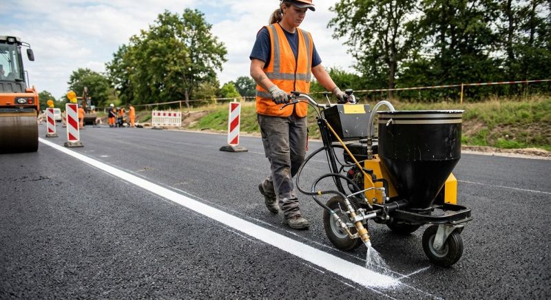 Asphalt Marking in Suwanee, GA