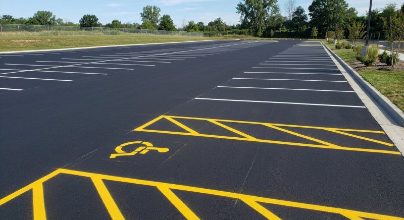 Asphalt Marking in Alpharetta, GA